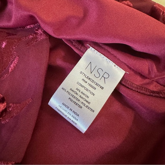 NEW - Floral Burnout Mini Dress - Picture 10 of 10